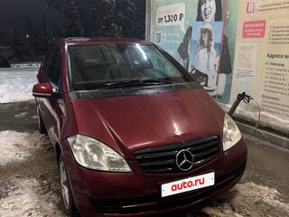2010 Mercedes-Benz A-Класс 180 II (W169) Рестайлинг, пурпурный, 550000 рублей, вид 1