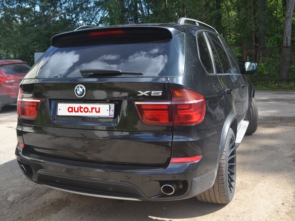 2012 BMW X5 35i II (E70) Рестайлинг, чёрный, 1800000 рублей - вид 2