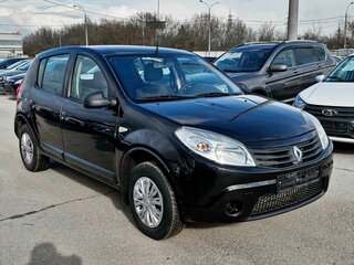 2011 Renault Sandero I, чёрный, 409000 рублей, вид 2