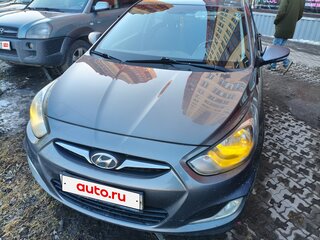 2012 Hyundai Solaris I, серый, 950000 рублей, вид 1