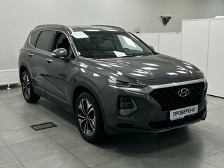 2019 Hyundai Santa Fe IV, серый, 3350000 рублей, вид 3