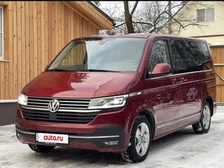 2019 Volkswagen Multivan T6 Рестайлинг, красный, 6500000 рублей, вид 1