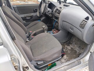 2005 Hyundai Accent ТагАЗ II, серый, 350000 рублей, вид 5