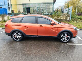 2020 Lada (ВАЗ) Vesta SW Cross I, оранжевый, 1310000 рублей, вид 3