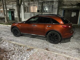 2007 Infiniti FX35 I (S50) Рестайлинг, оранжевый, 949999 рублей, вид 4