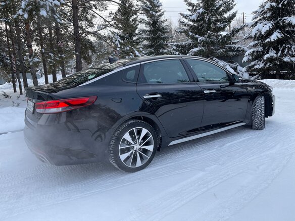 2017 Kia Optima IV, чёрный, 2300000 рублей - вид 7