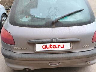 2000 Peugeot 206, серый, 100000 рублей, вид 4