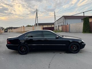 2001 Mercedes-Benz S-Класс 430 Long IV (W220), чёрный, 1250000 рублей, вид 5