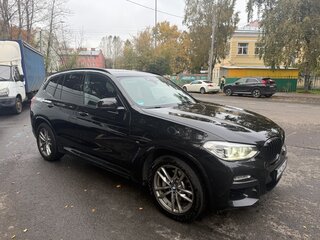 2019 BMW X3 25d xDrive III (G01), чёрный, 4300000 рублей, вид 3