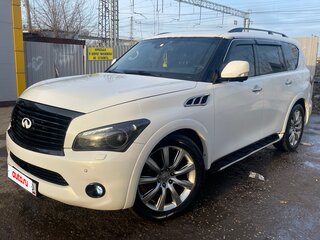 2011 Infiniti QX56 II, белый, 1650000 рублей, вид 2