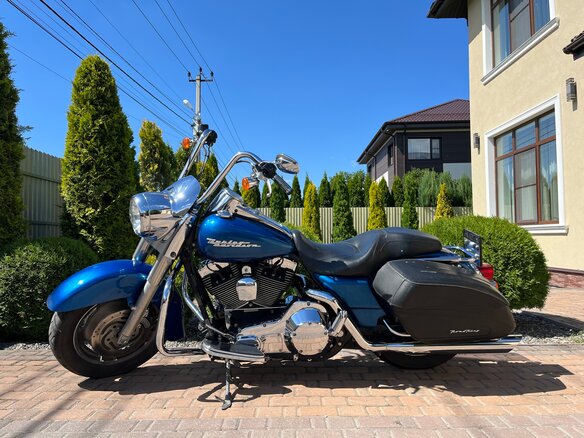 2005 Harley-Davidson Road King, синий, 750000 рублей