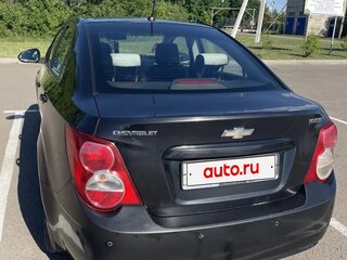 2012 Chevrolet Aveo II, чёрный, 583000 рублей, вид 4
