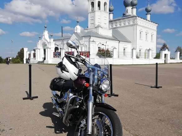 2008 Yamaha XVS1100, красный, 830000 рублей - вид 16