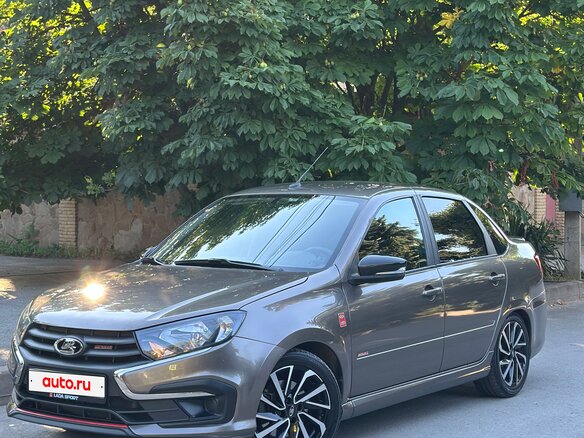2024 Lada (ВАЗ) Granta Sport I Рестайлинг, коричневый, 1200000 рублей - вид 9