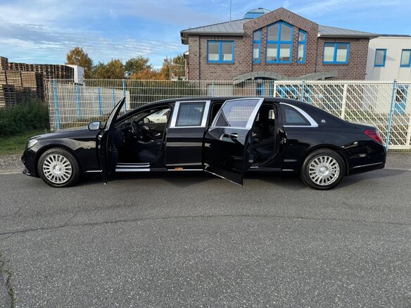 2019 Mercedes-Benz Maybach S-Класс 650 Pullman I (X222) Рестайлинг, чёрный - вид 7