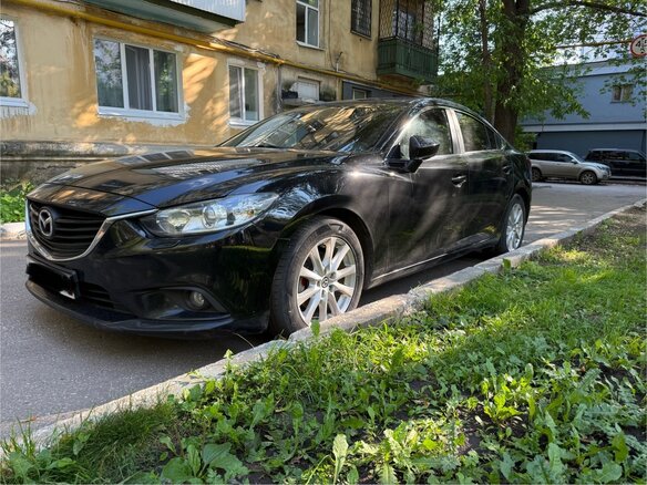 2013 Mazda 6 III (GJ), чёрный, 1550000 рублей
