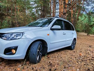 2014 Lada (ВАЗ) Kalina II, белый, 400000 рублей, вид 2