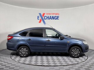 2014 Lada (ВАЗ) Granta I, синий, 399000 рублей, вид 4