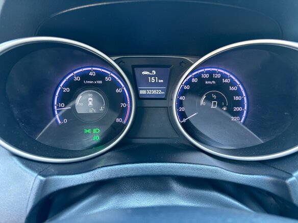 2010 Hyundai ix35 I, синий, 725000 рублей - вид 11