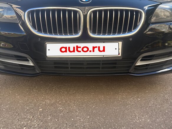 2015 BMW 5 серии 520i VI (F10/F11/F07) Рестайлинг, чёрный - вид 1