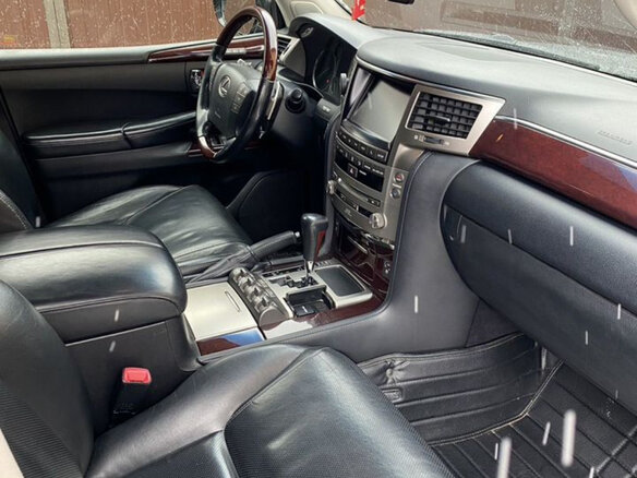 2012 Lexus LX 570 III Рестайлинг, чёрный, 3500000 рублей - вид 6
