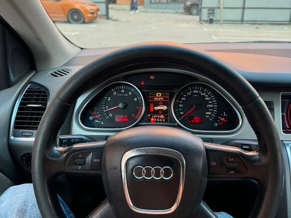 2008 Audi Q7 I (4L), чёрный, 870000 рублей - вид 8