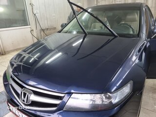 2007 Honda Accord Type-S Type S VII Рестайлинг, синий, 850000 рублей, вид 2