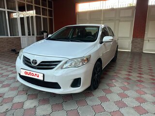 2012 Toyota Corolla X (E140, E150) Рестайлинг, белый, 1190000 рублей, вид 3