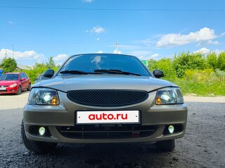 2005 Hyundai Accent ТагАЗ II, бежевый, 430000 рублей, вид 2