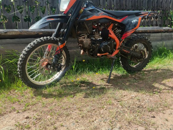 2024 Racer TRX125E, оранжевый, 70000 рублей - вид 1