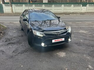2016 Toyota Camry VII (XV50) Рестайлинг, чёрный, 2200000 рублей, вид 1