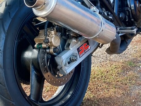 1996 Honda CB 400 Super Four, серебристый, 280000 рублей, вид 4