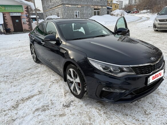 2018 Kia Optima IV, синий, 2200000 рублей - вид 4