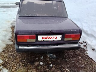 2002 Lada (ВАЗ) 2107, фиолетовый, 160000 рублей, вид 4