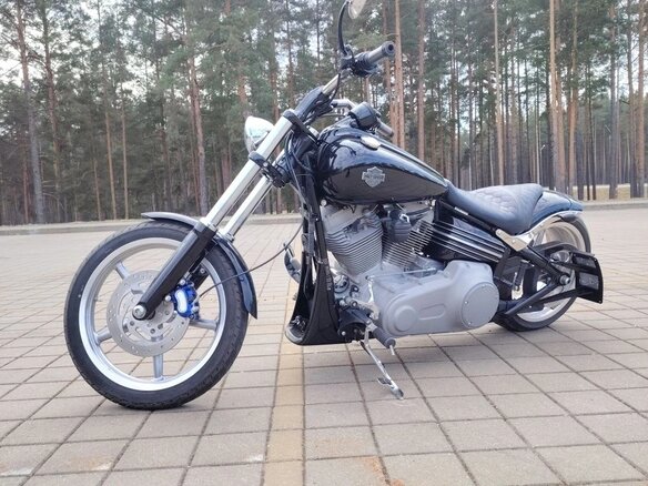 2008 Harley-Davidson Rocker C, чёрный, 900000 рублей