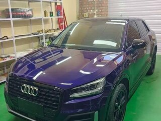 2021 Audi Q2 L 35 TFSI I Рестайлинг, синий, 1650213 рублей, вид 2