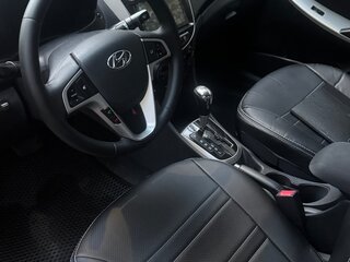 2011 Hyundai Solaris I, чёрный, 580000 рублей, вид 3