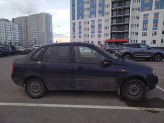 2008 Lada (ВАЗ) Kalina I, синий, 95000 рублей, вид 2