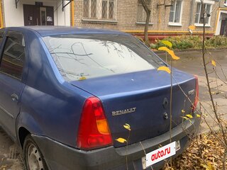 2006 Renault Logan I, синий, 370000 рублей, вид 3