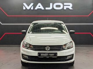 2019 Volkswagen Polo V Рестайлинг, белый, 920000 рублей, вид 2