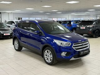 2018 Ford Kuga II Рестайлинг, синий, 1115000 рублей, вид 3