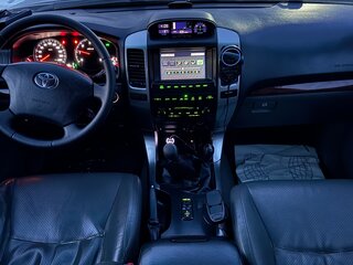 2005 Toyota Land Cruiser Prado 120 Series, чёрный, 1690000 рублей, вид 3