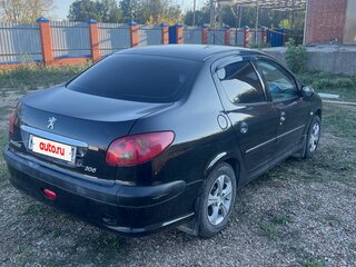 2007 Peugeot 206, чёрный, 410000 рублей, вид 3