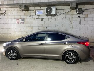 2012 Hyundai Elantra V (MD), золотистый, 1050000 рублей, вид 4