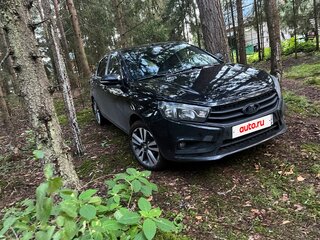 2021 Lada (ВАЗ) Vesta I, чёрный, 900000 рублей, вид 3