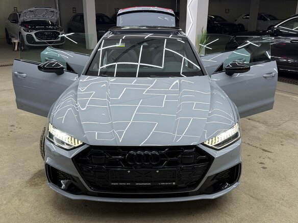 2024 Audi A7 L 45 TFSI II (4K), серый - вид 14