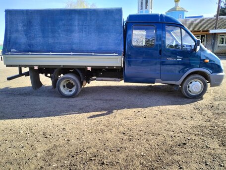 2010 ГАЗ ГАЗель (33023/330273) Фермер, синий, 890000 рублей, вид 5