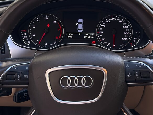 2013 Audi A6 IV (C7), чёрный, 1799999 рублей - вид 6