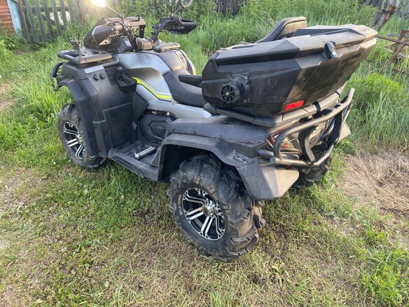 2022 CFMoto CFORCE 600 Advanced EPS, чёрный, 855000 рублей - вид 1