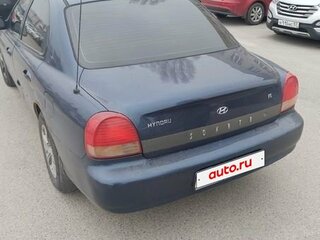 1999 Hyundai Sonata IV (EF), синий, 230000 рублей, вид 3